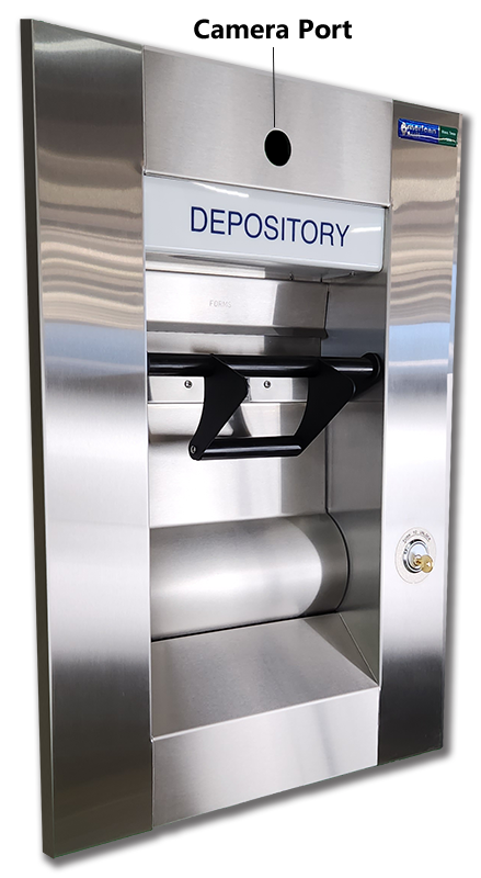 depository with camera port option